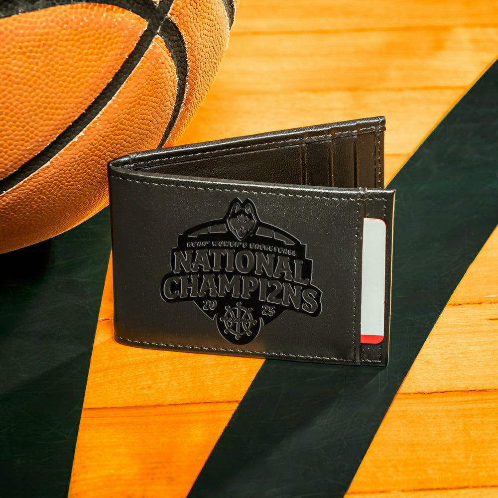 University of Auburn, Mens NCAA Basketball Champions Wristlet Wallet, Black
