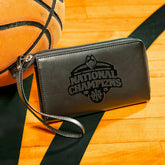 University of Auburn, Mens NCAA Basketball Champions Wristlet Wallet, Black
