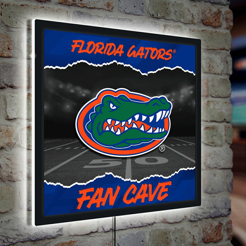 University of Florida 23"H x 23"L LED Wall Decor, Edgelite, Square