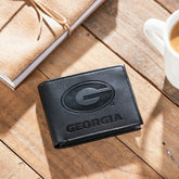 University of Georgia, Bi-Fold Wallet, Black