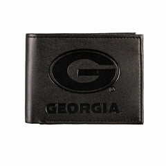 University of Georgia, Bi-Fold Wallet, Black