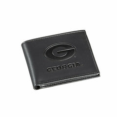University of Georgia, Bi-Fold Wallet, Black