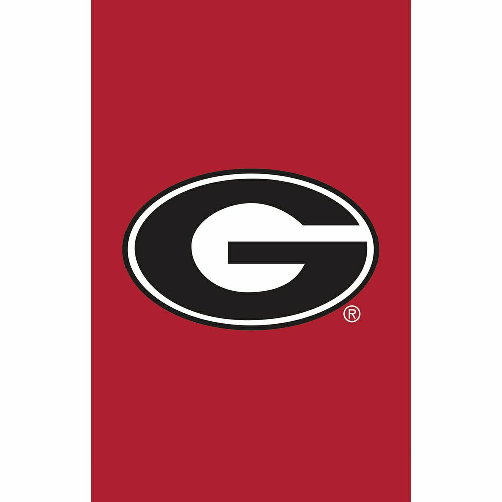 University of Georgia Applique House Flag