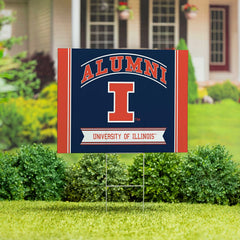 University of Illinois Coroplast Yard Sign Alumni