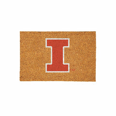 University of Illinois Large Full Color Coir Mat, 36"x24"