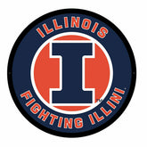 LED Wall Decor, Round, University of Illinois