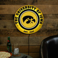 University of Iowa, Metal Lite, Round