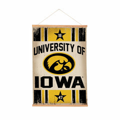 University of Iowa, Canvas Wall Tapestry, Medium, 36x24