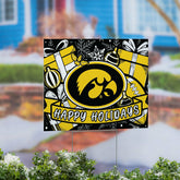 University of Iowa Yard Sign, Holiday