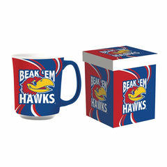 University of Kansas, 14oz Ceramic Cup of Awesome with Matching Box