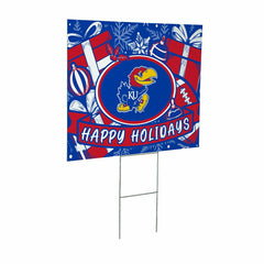 University of Kansas Yard Sign, Holiday