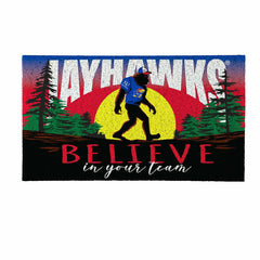 University of Kansas Bigfoot PVC Mat, 28"x16"