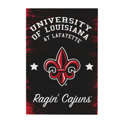 Louisiana at Lafayette University Wood Wall Sign, 16x24