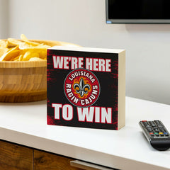 Louisiana at Lafayette University Plock, Down Home Fans, 6x6