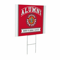 Louisiana at Lafayette University Coroplast Yard Sign Alumni