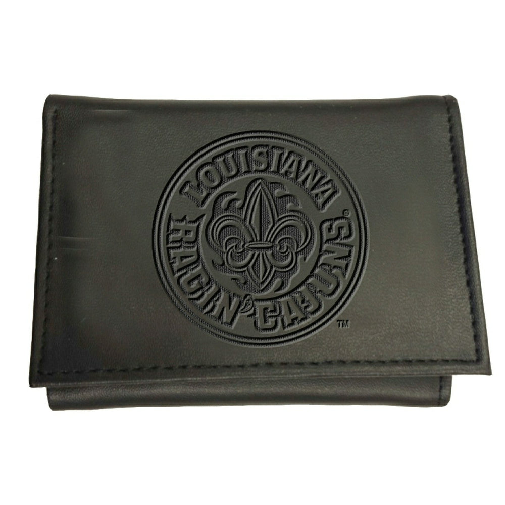 University of Louisiana at Lafayette, Tri-Fold Wallet, Black