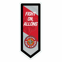 LED Wall Decor, Pennant, University of Louisiana-Lafayette