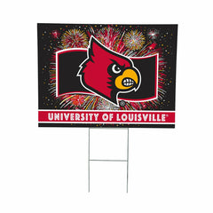University of Louisville Yard Sign, Patriotic