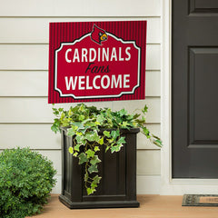 University of Louisville Coroplast Yard Sign, "Fans Welcome"