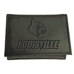 University of Louisville, Tri-Fold Wallet, Black