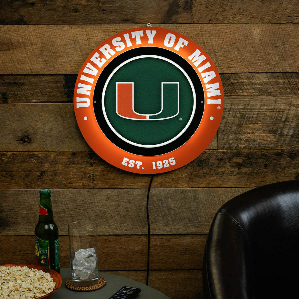 University of Miami, Metal Lite, Round