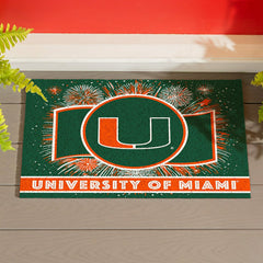 University of Miami Yard Sign, Patriotic