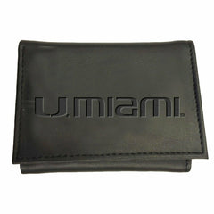 University of Miami, Tri-Fold Wallet, Black