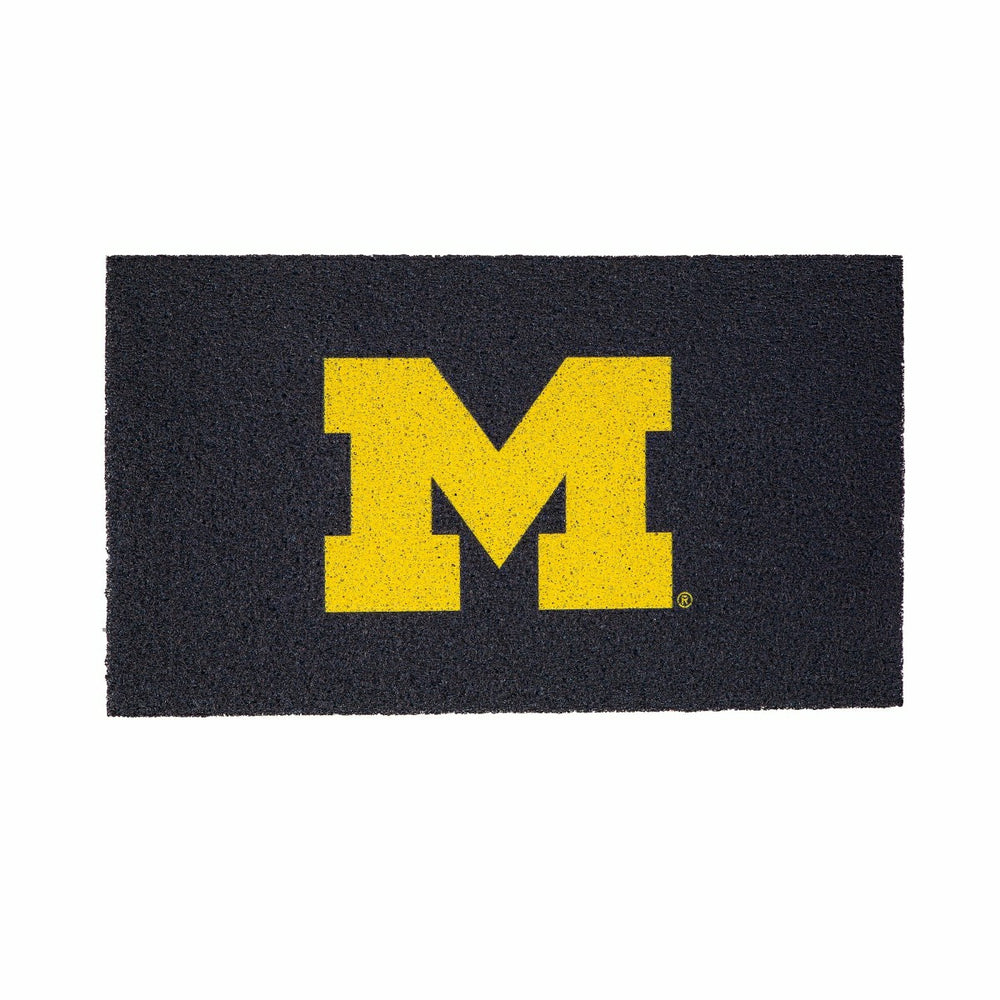 Full Color PVC Mat, 16" x 28", University Of Michigan