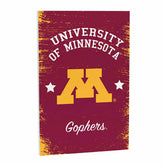 University of Minnesota Wood Wall Sign, 16x24