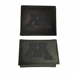 University of Minnesota, Bi-Fold and Tri-Fold Wallet Gift Set, Black