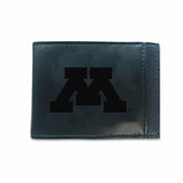 Front Pocket Wallet w/ RFID Blocking, University of Minnesota, Black