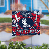 University of Mississippi Yard Sign, Holiday