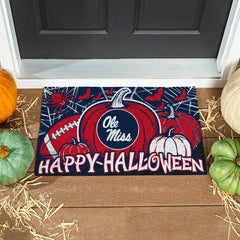 University of Mississippi Halloween PVC Mat, 28"x16"