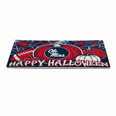 University of Mississippi Halloween PVC Mat, 28"x16"