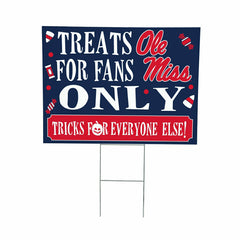 University of Mississippi Yard Sign, Halloween Treats for Fans