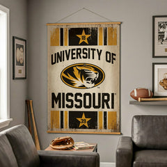 University of Missouri, Canvas Wall Tapestry, Large, 54x36
