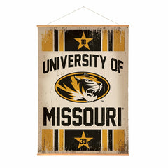 University of Missouri, Canvas Wall Tapestry, Large, 54x36