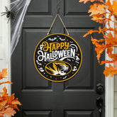 University of Missouri Halloween Round Door Décor with Hanging Rope, 1