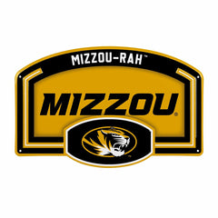 University of Missouri USA Embossed Steel Wall Sign, 11" x 17"