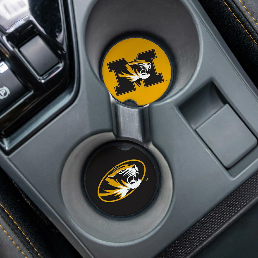 University of Missouri Car Coaster Set, 2pc