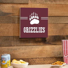 University of Montana Wood Wall Sign, 12x12