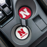 University of Nebraska Car Coaster Set, 2pc