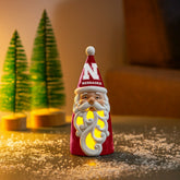 University of Nebraska Santa LED Statuary, 8"
