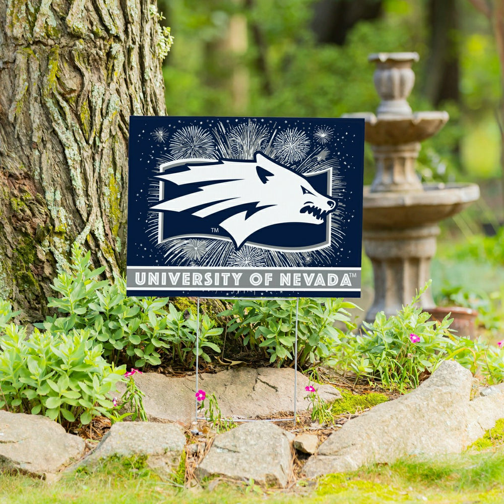 University of Nevada Yard Sign, Patriotic