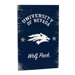 University of Nevada Wood Wall Sign, 16x24