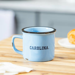University of North Carolina Ceramic Camp Cup with Enamel Finish, 14oz