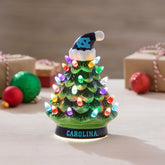 8" LED Ceramic Christmas Tree, University of North Carolina