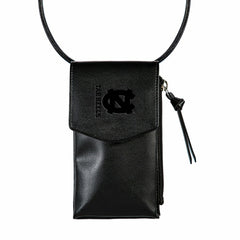 University of North Carolina, Cross Body Wallet, Black