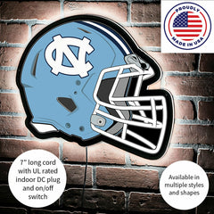 LED Wall Decor, Helmet, University of North Carolina
