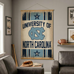 University of North Carolina, Canvas Wall Tapestry, Large, 54x36